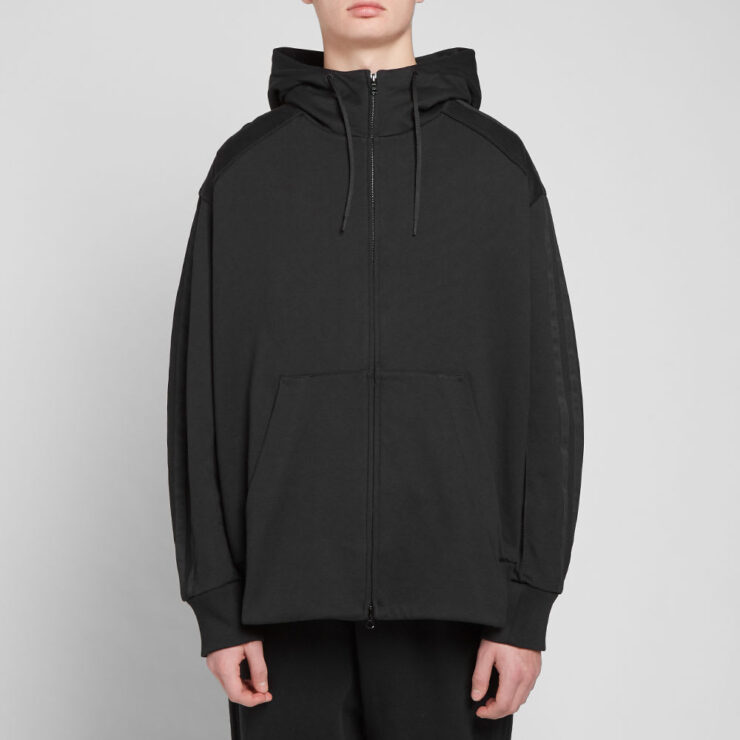 Y3 store skull hoodie