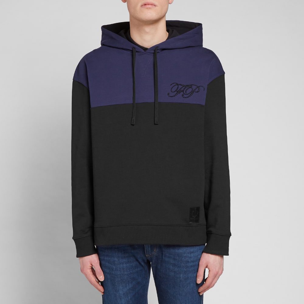 Sweatshirt FRED PERRY x RAF SIMONS Printed Patch Hooded Sweat