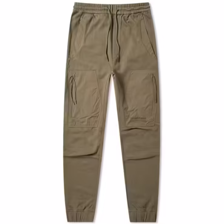 Maharishi Tech Cargo Sweatpants in Olive Green