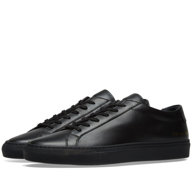 Common projects best sale sneakers black