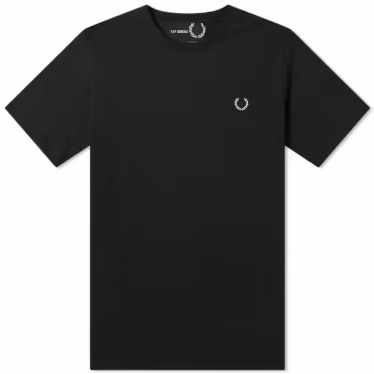 Fred Perry x Raf Simons Metal Wreath T-Shirt 'Black'