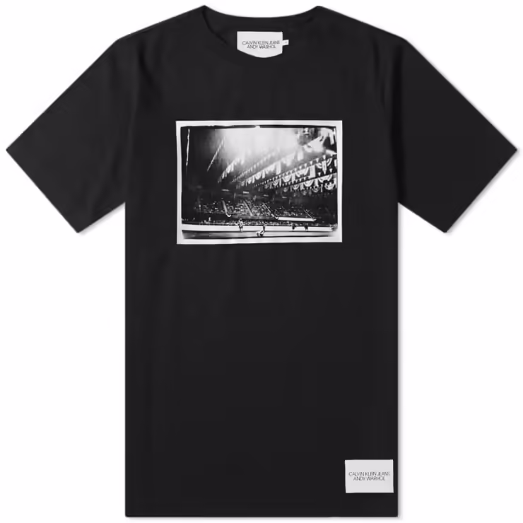 Calvin Klein x Andy Warhol Rodeo T-Shirt in Black