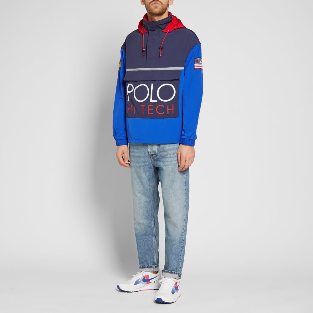 Polo Ralph Lauren Hi-Tech Pullover Jacket 'Blue' | MRSORTED