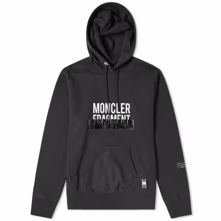 Moncler Genius 7 Fragment Tape Hoody 'Black'