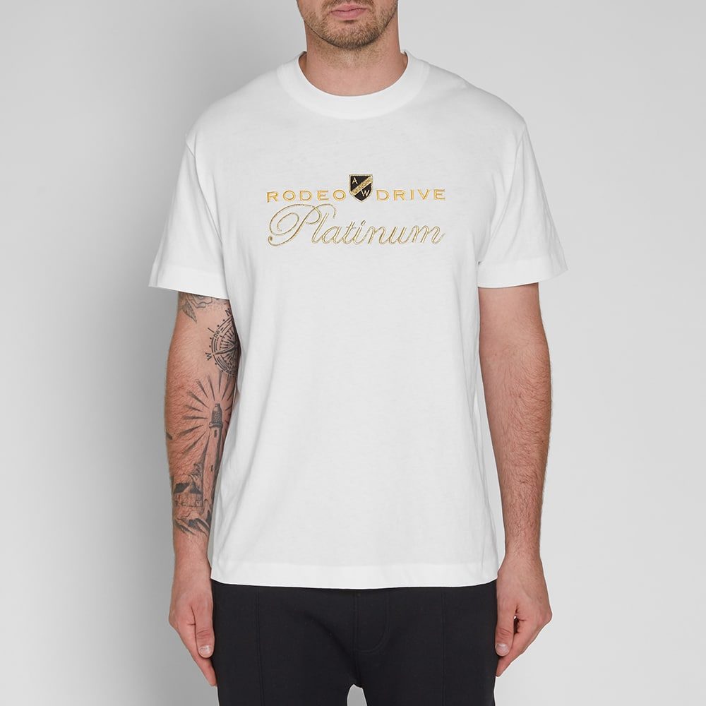 Alexander Wang Men's Platinum Multi Media T-Shirt - Soft White