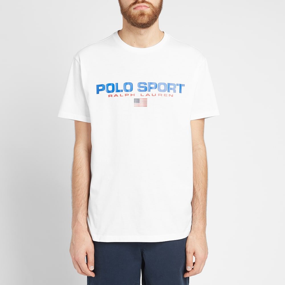 07 06 2019 poloralphlauren polosporttee white 710750444002 ja m1 jpg Ralph Lauren Polo Sport T-Shirt in White