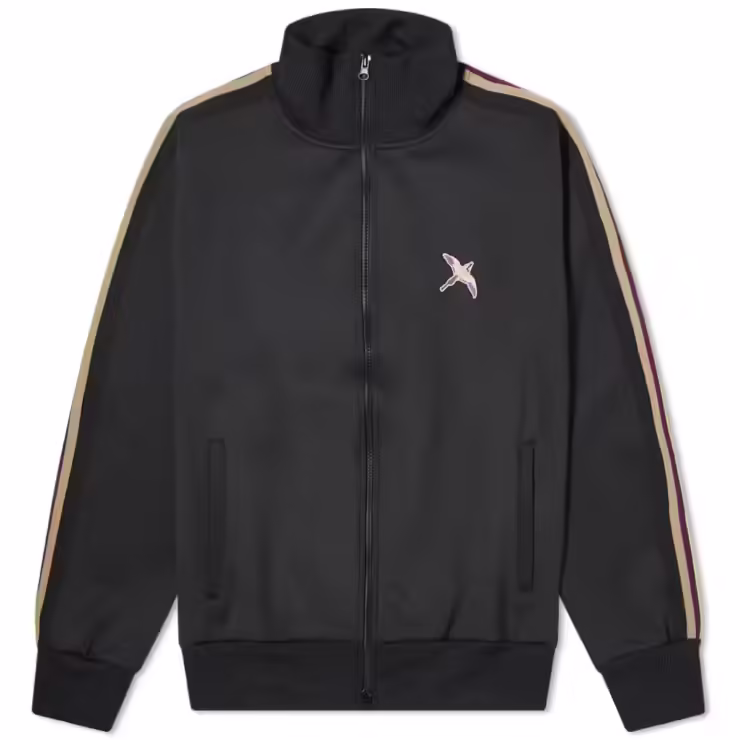 Axel Arigato Tori Patch Striped Track Jacket 'Black'