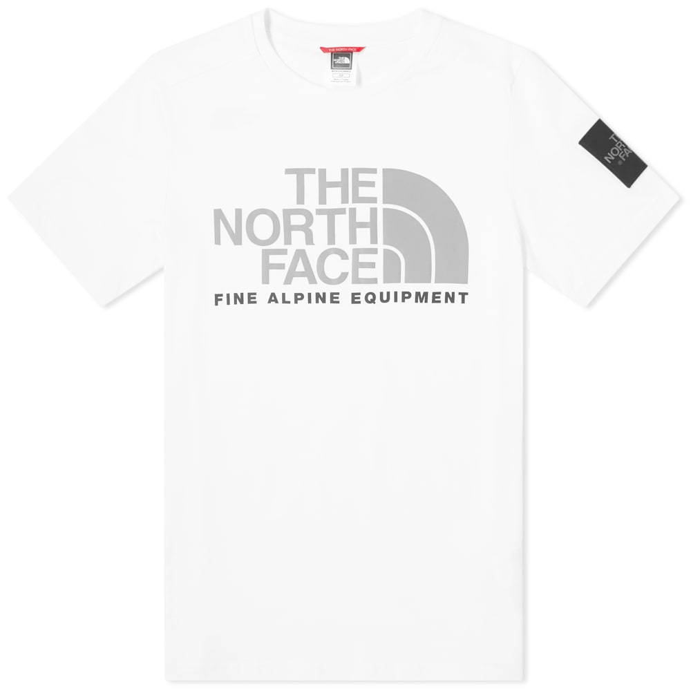reflective north face t shirt