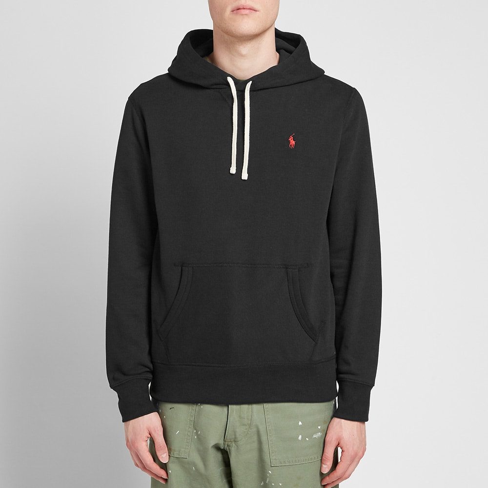 25 07 2019 poloralphlauren classicpopoverhoody poloblack 710766778008 blr m1 jpg Polo Ralph Lauren Classic Hoodie in Black