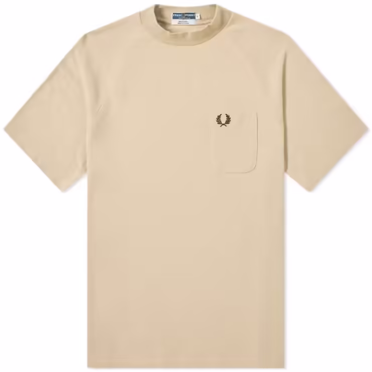 Fred Perry Re-Issued Two Tone T-Shirt 'Camel'