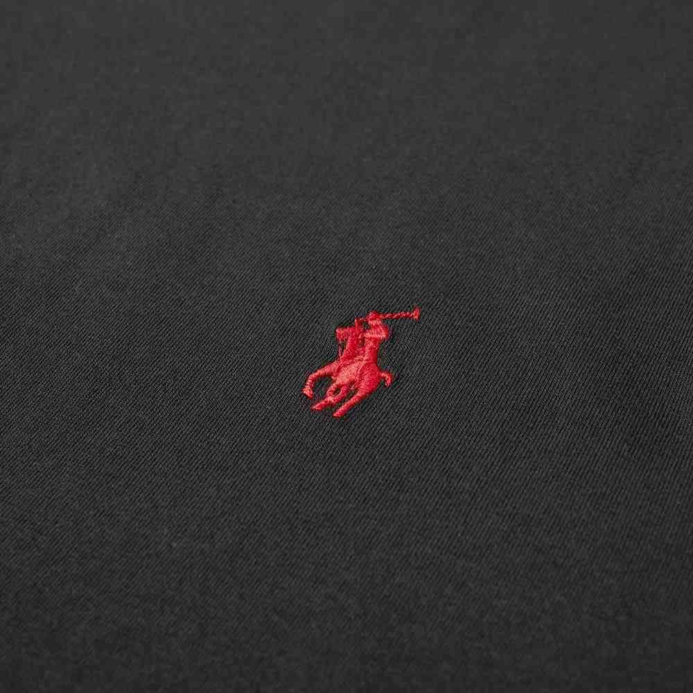 ezgif 1 ef91032bee34 jpg Polo Ralph Lauren Custom Fit T-Shirt in Black