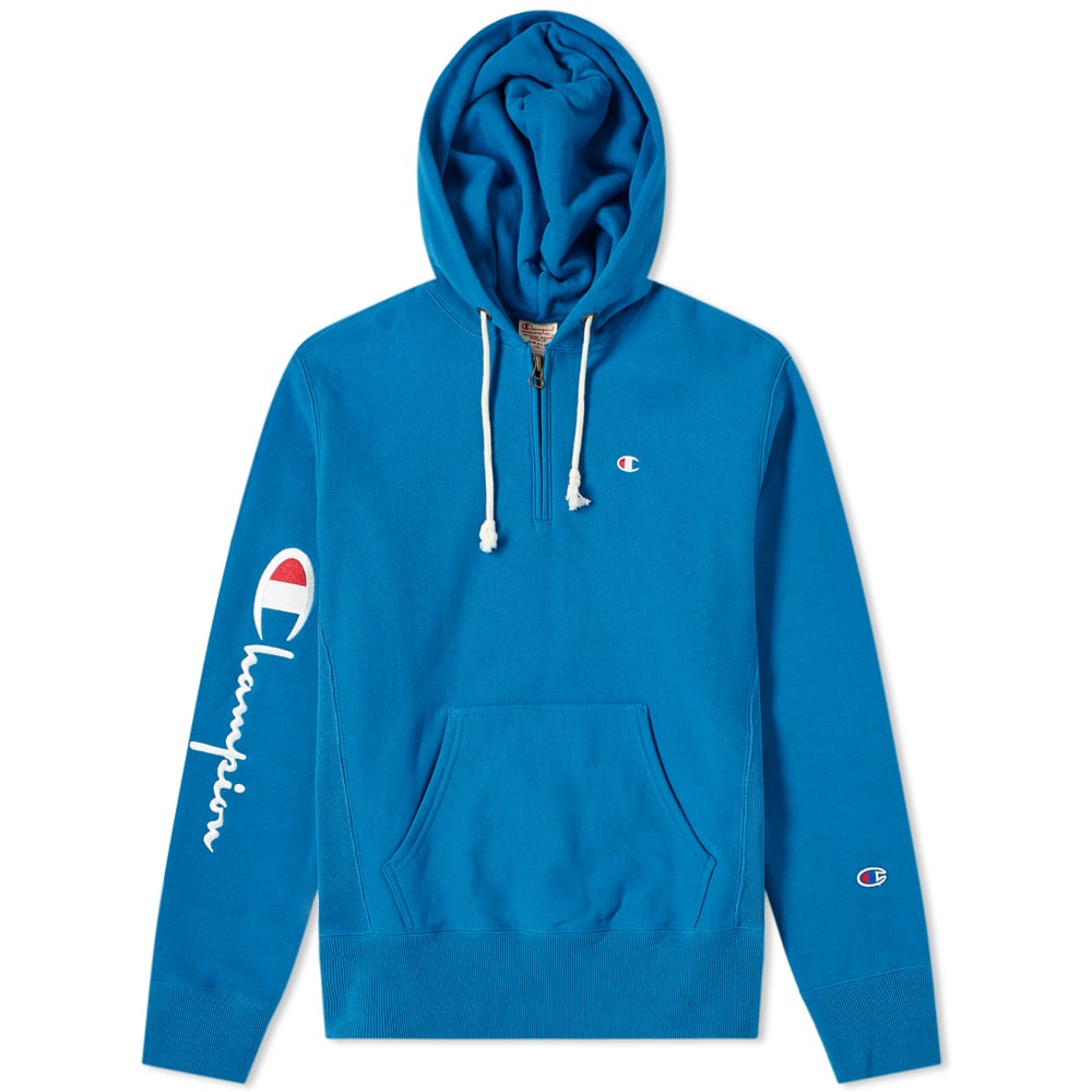 champion pastel blue hoodie