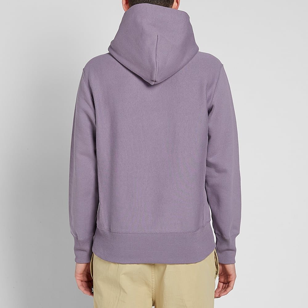 Champion Reverse Weave Half Zip Hoody Plum MRSORTED