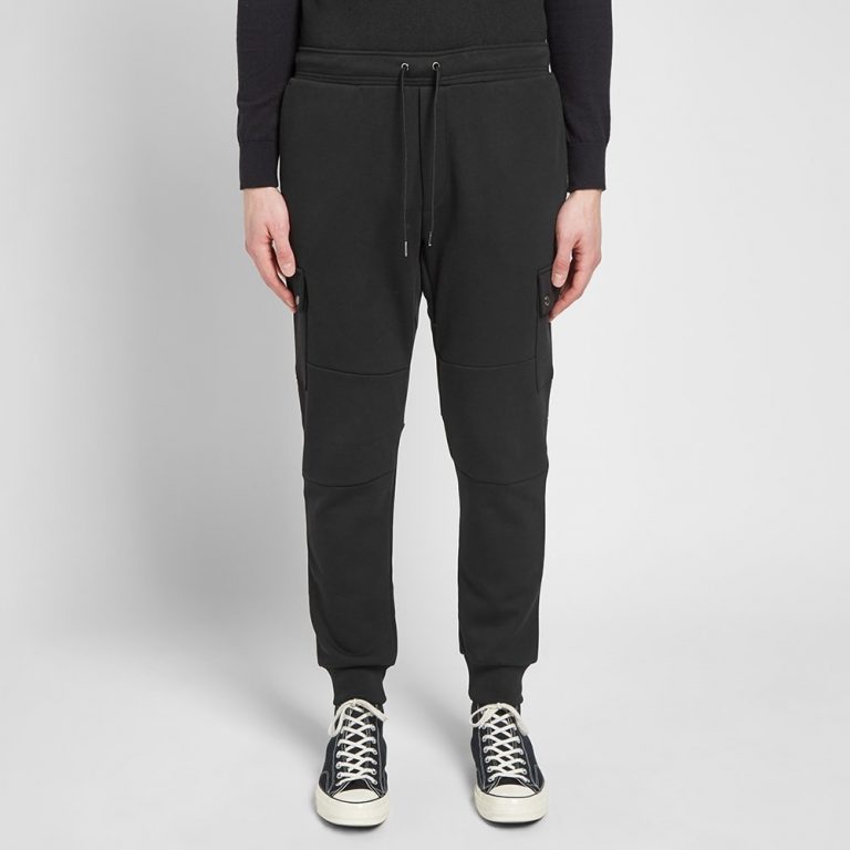 Polo Ralph Lauren Cargo Tech Fleece Pants 'Black' | MRSORTED