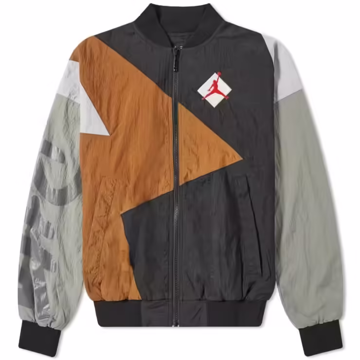 Air Jordan x Patta Jumpman Track Jacket AJ07 in Black and Tan