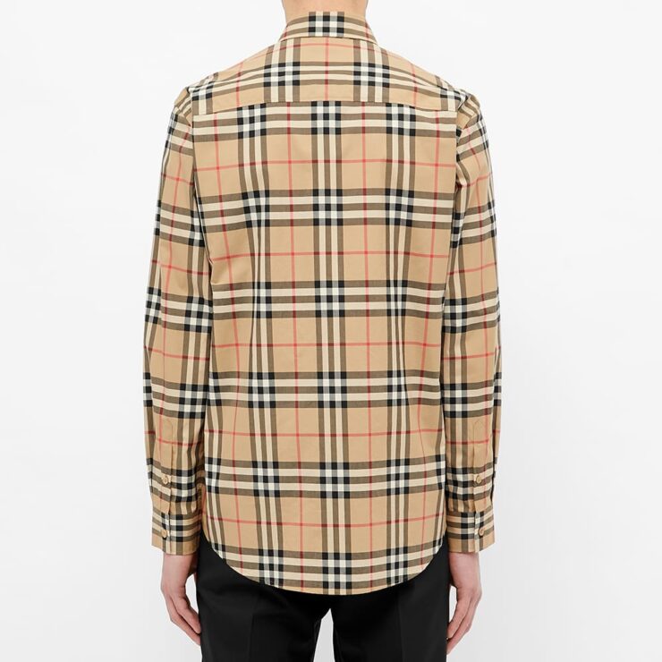 Burberry Caxton Check Shirt 'Archive Beige' | MRSORTED