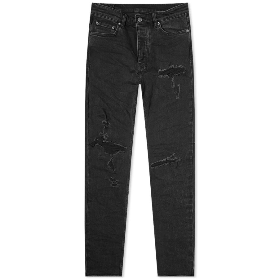 Ksubi Chitch Concrete Slim Fit Jeans in Black