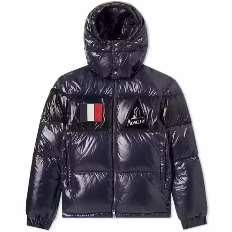 Moncler Gary Hooded Down Jacket 'Navy'
