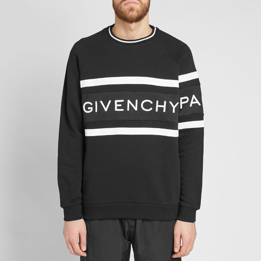 Givenchy Paris Logo Sweatshirt 'Black' | MRSORTED