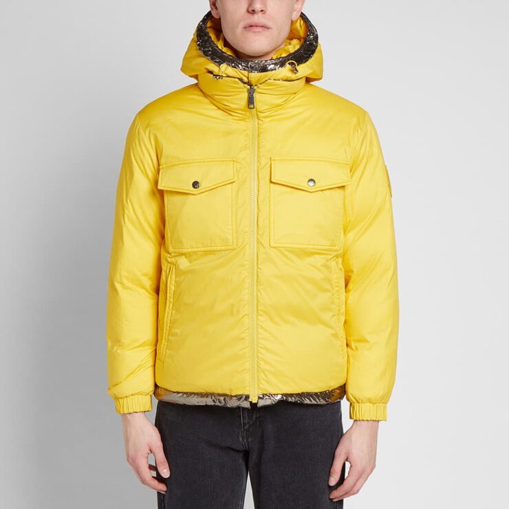 Silver and best sale yellow moncler