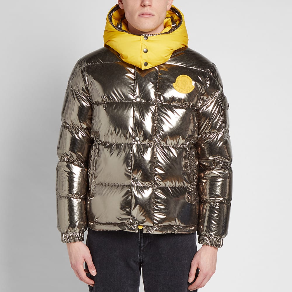 moncler metallic jacket