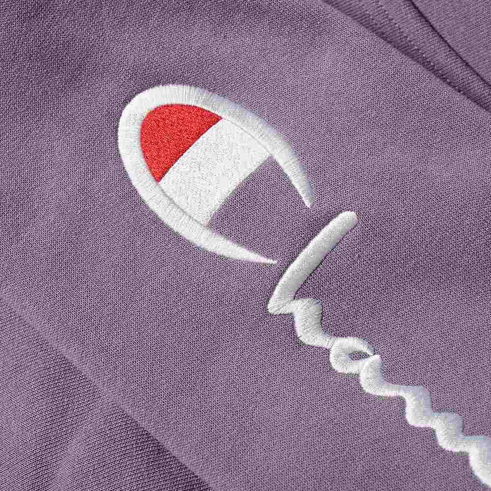 ezgif 2 27bef71172e3 Champion Reverse Weave Half-Zip Hoodie in Plum