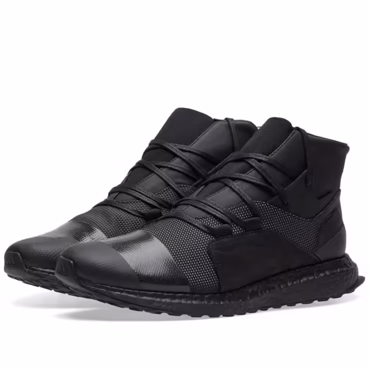 Y-3 Kozoko High Top Sneakers in Black