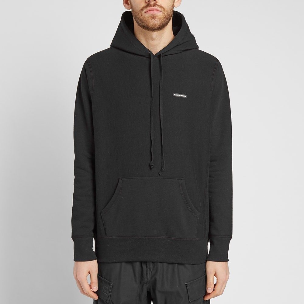 Raised by Wolves PVC Hoodie in Black