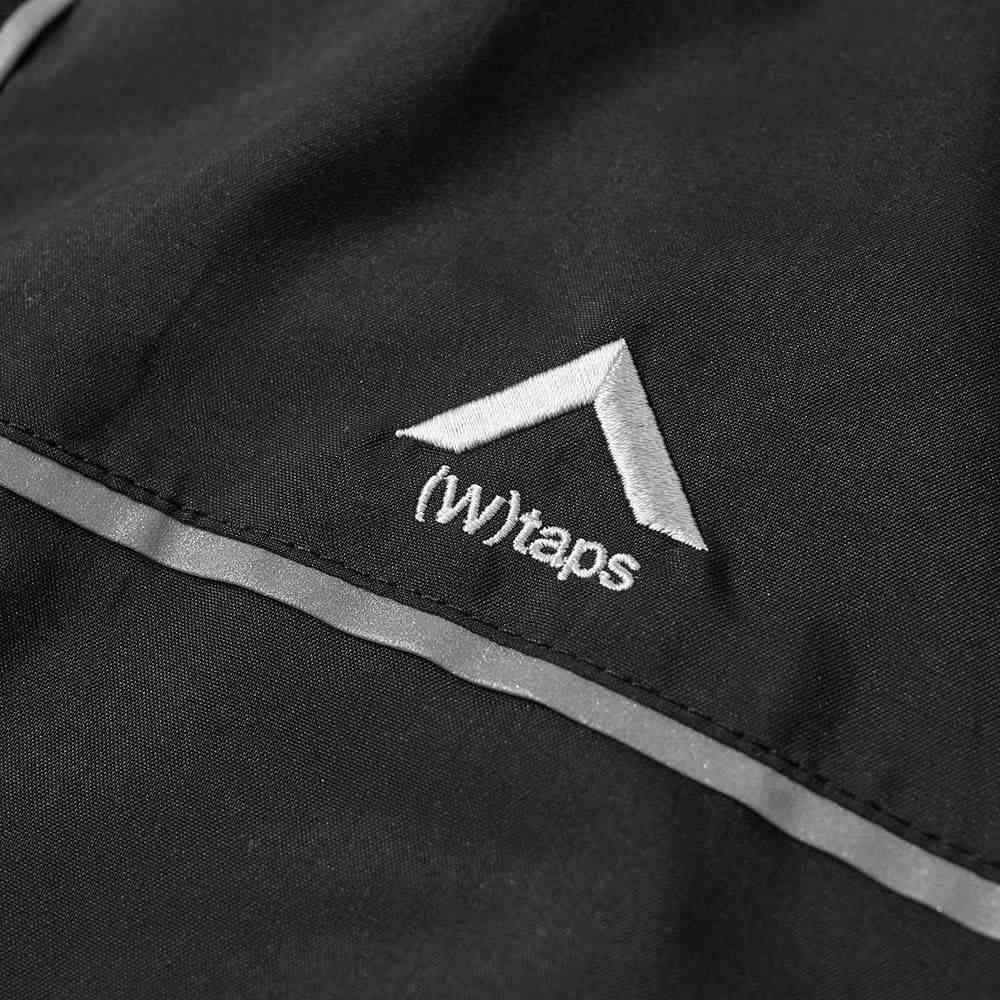 11 10 2019 wtaps keeperjacket black 192wvdt jkm01 bk blr m23 jpg WTAPS Keeper Jacket Windbreaker in Black