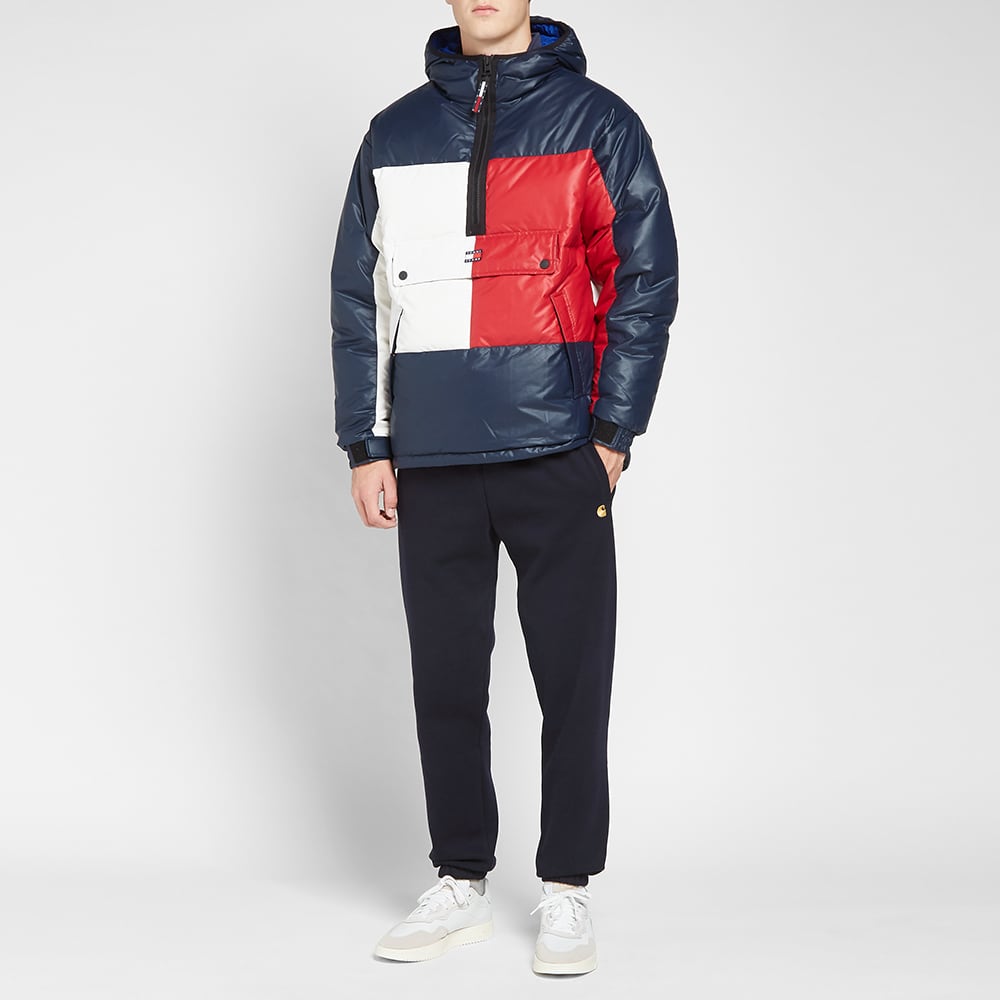 tommy jeans white puffer jacket