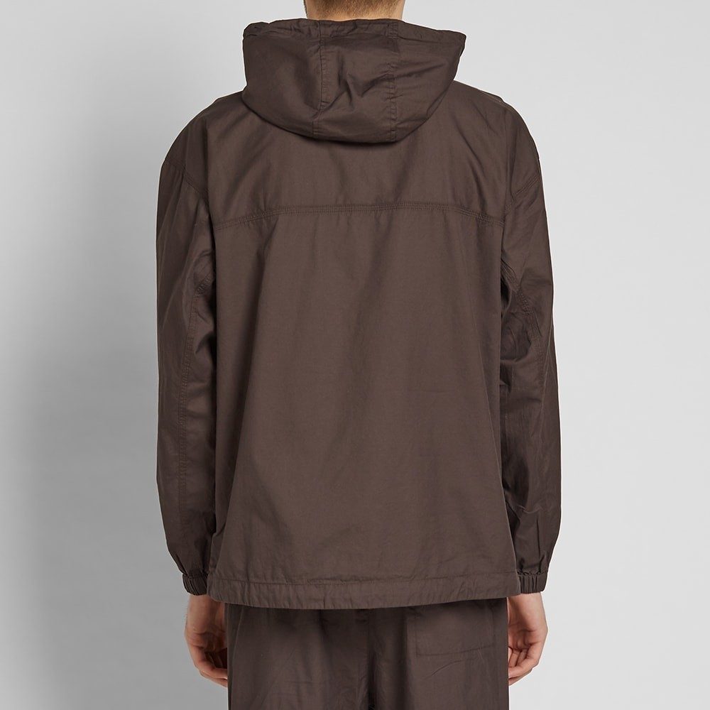 18 01 2019 woodwood laszlopopoverjacket darkgrey 11915101 5183 dgy gh m2 jpg Wood Wood Laszlo Popover Anorak Windbreaker Jacket in Brown