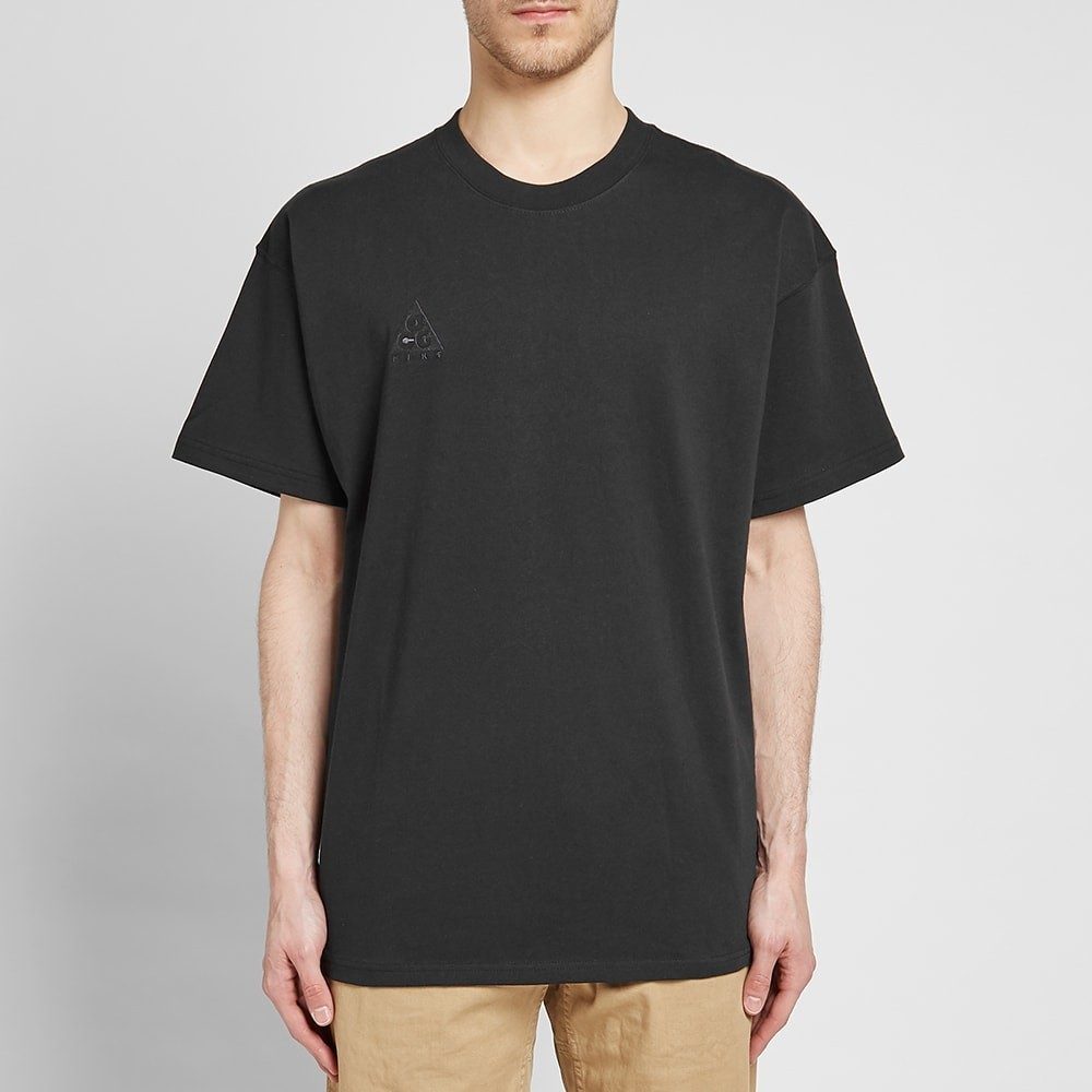 Nike ACG Logo T-Shirt 'Black' | MRSORTED