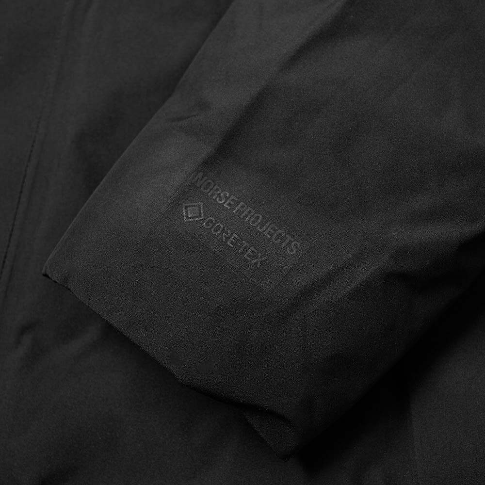Norse Projects Rokkvi 5.0 Gore-Tex Parka Jacket in Black