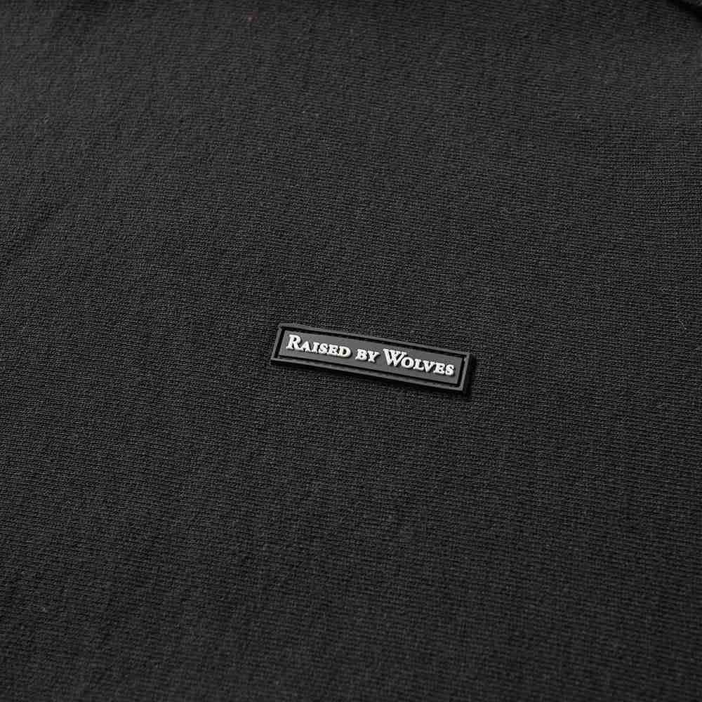 Raised by Wolves PVC Hoodie in Black