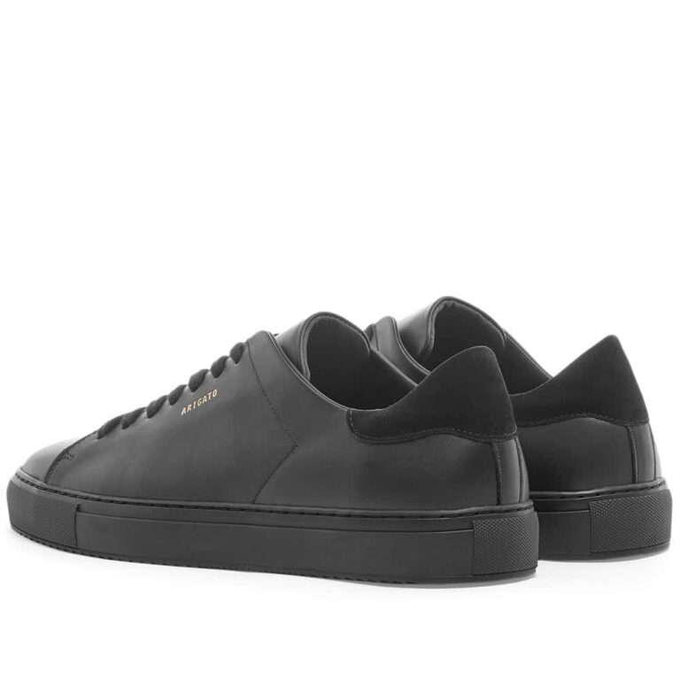 axel arigato clean 90 black suede