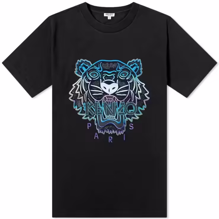 Kenzo Embroidered Tiger T-Shirt 'Black'