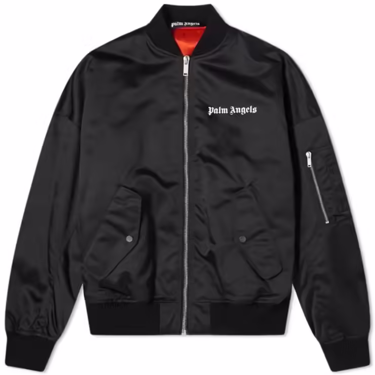 Palm Angels Oversized Logo Bomber 'Black'
