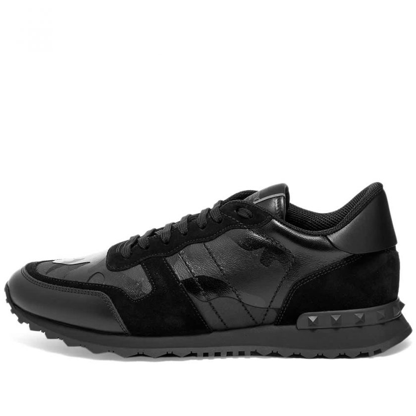 Valentino Rockrunner Sneakers 'Black Camo' | MRSORTED