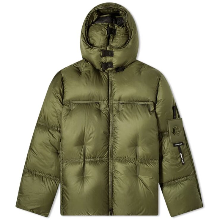 Moncler x craig green patchwork laplace 2024 padded hooded jacket