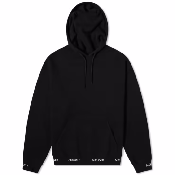 Axel Arigato Feature Logo Hem Hoody 'Black'