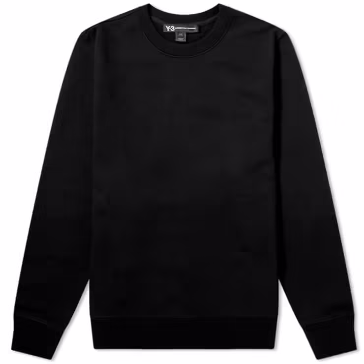 Y-3 Graphic Crewneck Sweatshirt 'Black & Grey'