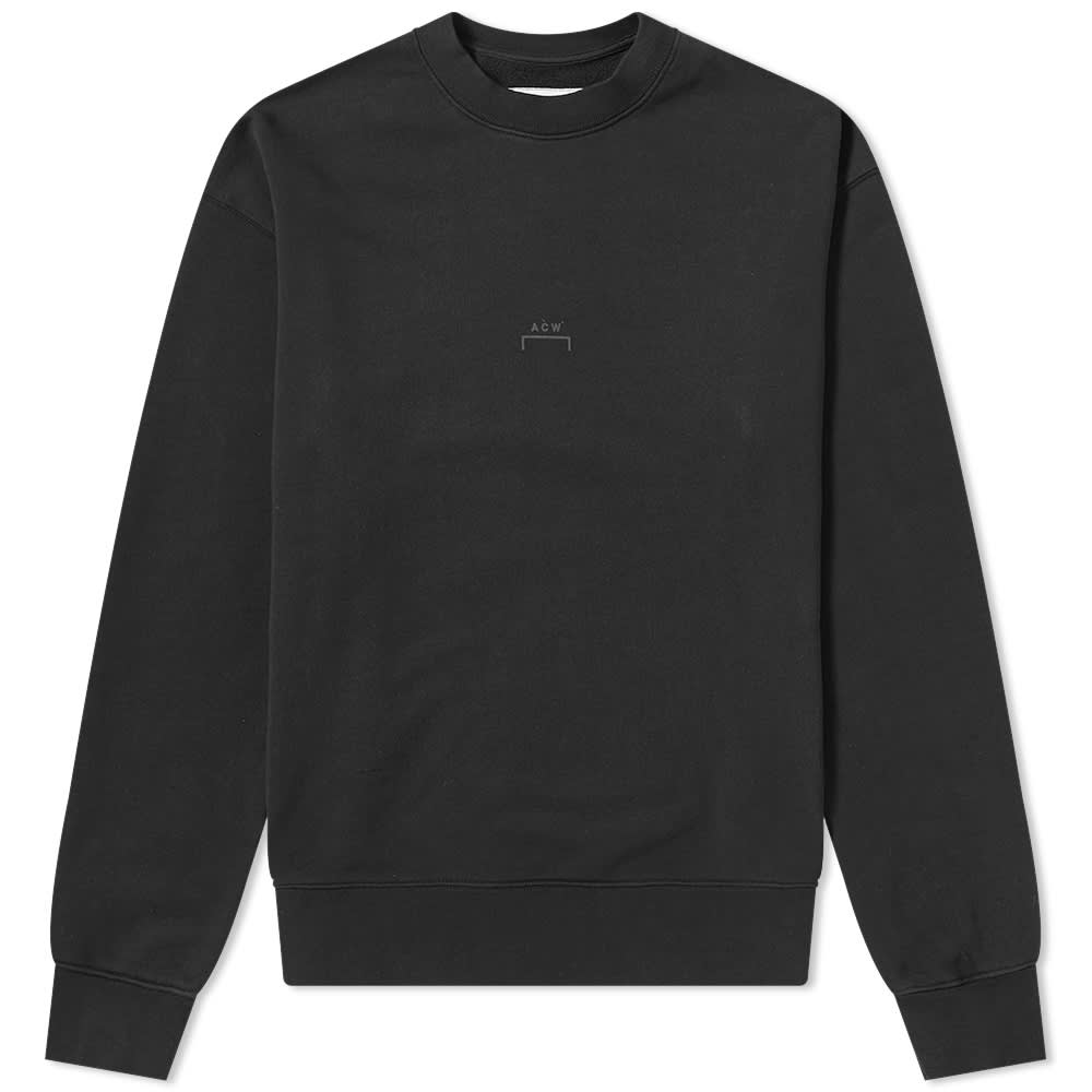 A-Cold-Wall* Logo Crewneck Sweatshirt 'Black' | MRSORTED