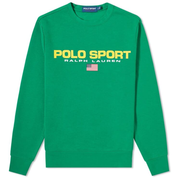 Polo Sport Crewneck Sweatshirt 'English Green'