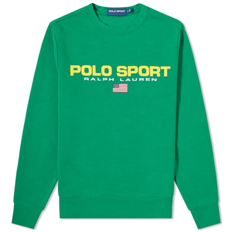 Polo Sport Crewneck Sweatshirt 'English Green' | MRSORTED