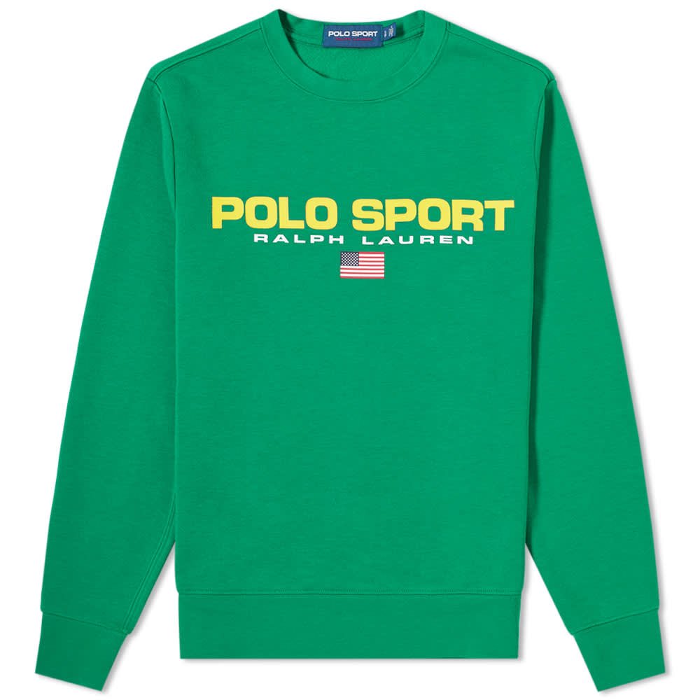 Polo Sport Crewneck Sweatshirt 'English Green' | MRSORTED