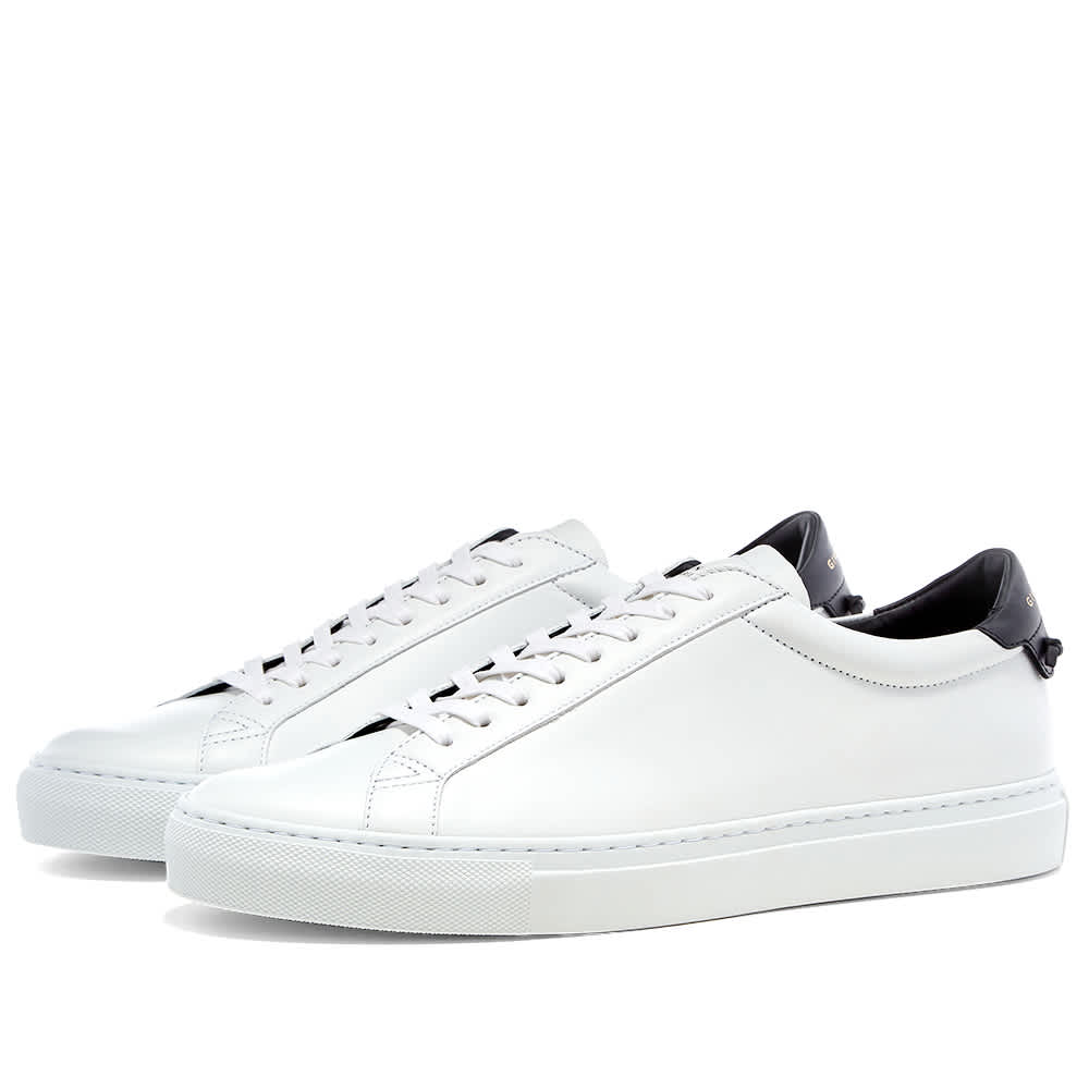 Givenchy Urban Street Low Sneakers 'White & Black' | MRSORTED