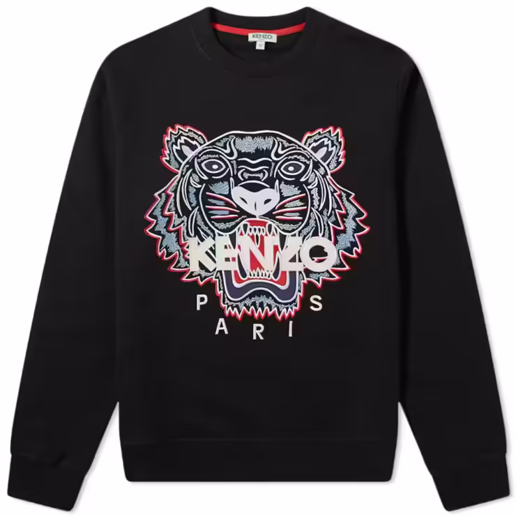 Kenzo Classic Tiger Crewneck Sweatshirt 'Black'