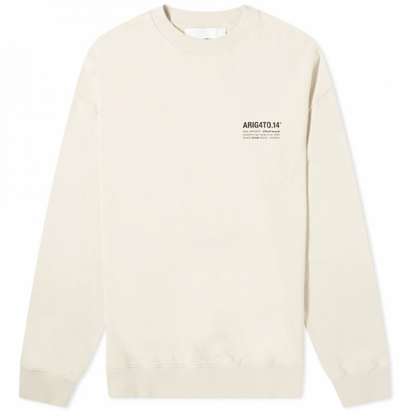 Axel Arigato DNA Sweatshirt 'Light Beige' | MRSORTED