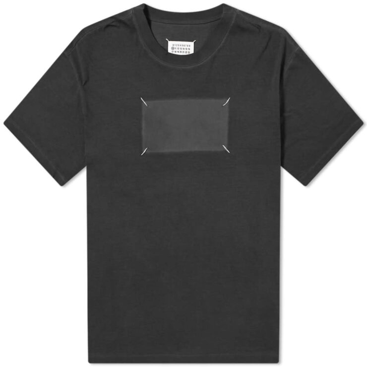 Maison Margiela 10 Ghost Logo T-Shirt 'Black' | MRSORTED