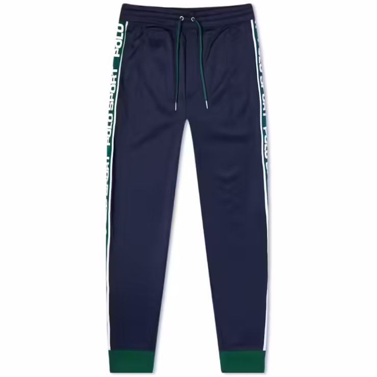 Polo Sport Ralph Lauren Taped Trackpants 'Navy & Green'